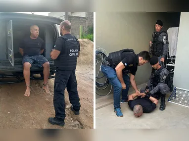 Material apreendido durante a operação “Cobrança Fatal”