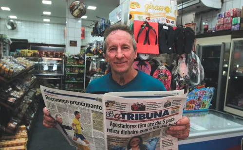 
          Imagem ilustrativa da imagem 88 anos jornal A Tribuna: Café, pão e notícias nas padarias
          