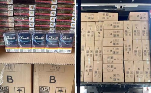 
          Imagem ilustrativa da imagem Ação contra o comércio ilegal de cigarros apreende 240 mil maços do produto no ES
          