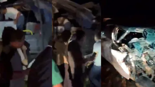 
          Imagem ilustrativa da imagem Acidente entre ônibus universitário e carro deixa feridos em Lagoa de Itaenga
          