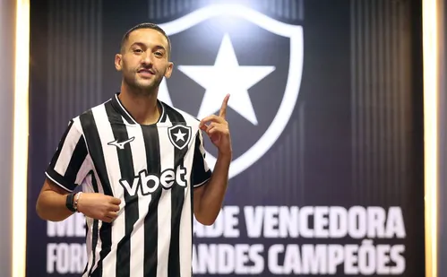 
          Imagem ilustrativa da imagem Botafogo anuncia contratação do marroquino Hakim Ziyech para 2028
          