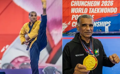 
          Imagem ilustrativa da imagem Brasil conquista ouro inédito no Mundial de Poomsae com capixaba na delegação
          