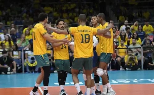 
          Imagem ilustrativa da imagem Brasil vence Venezuela e está no mundial de vôlei masculino
          