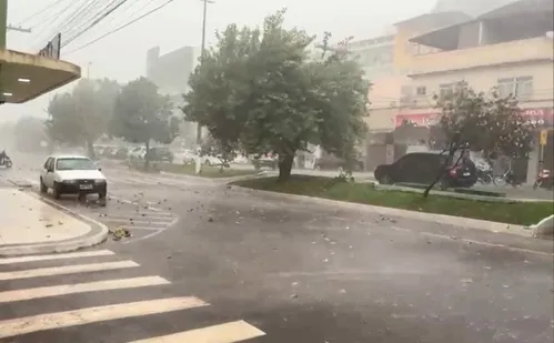 
          Imagem ilustrativa da imagem Chuva de granizo e ventania atinge cidade no Sul do ES; veja vídeo
          
