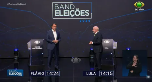 
          Imagem ilustrativa da imagem DEBATE: Começa o primeiro confronto entre Flávio e Lula no 2º turno das eleições
          