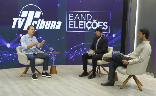
          Imagem ilustrativa da imagem Em sabatina na TV Tribuna/Band, Pazolini diz que quer segurança unificada no ES
          