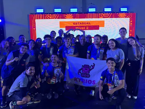 
          Imagem ilustrativa da imagem Equipes do SESI-PE vencem Olimpíada de Robótica e vão à etapa nacional
          