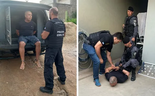 
          Imagem ilustrativa da imagem Foragido da Bahia condenado a 83 anos de prisão é capturado em Anchieta
          
