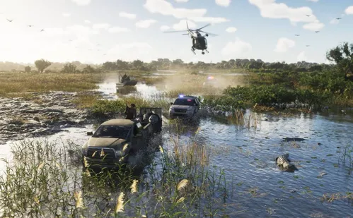 
          Imagem ilustrativa da imagem 'GTA 6' terá 170 espécies de animais e sistema de climas com furacões e tempestades
          