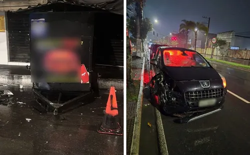 
          Imagem ilustrativa da imagem Homem é preso após atingir trailer com veículo e quase bater em viatura em Vitória
          