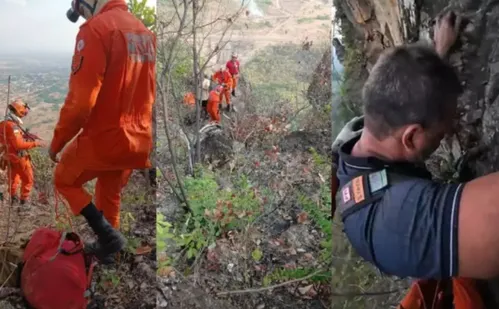 
          Imagem ilustrativa da imagem Homem fica preso 11 horas em precipício após escorregar ao tirar foto em Tocantins
          