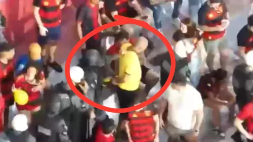 
          Imagem ilustrativa da imagem Integrantes de organizada foragidos da Justiça são presos dentro dos Aflitos
          