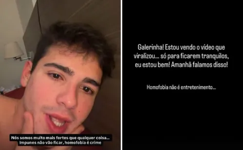
          Imagem ilustrativa da imagem João Victor Gonçalves, o "Mau Mau" de 'Quem Ama Cuida', é hostilizado na rua
          