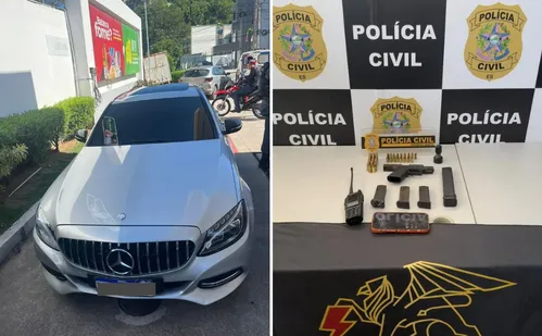
          Imagem ilustrativa da imagem Líder do tráfico do Morro da Garrafa é preso com carro de luxo em Vitória
          