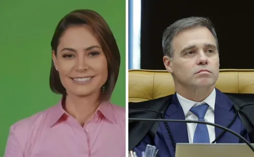 
          Imagem ilustrativa da imagem Michelle Bolsonaro chama Mendonça de 'ungido do Senhor' em meio a crise no STF
          