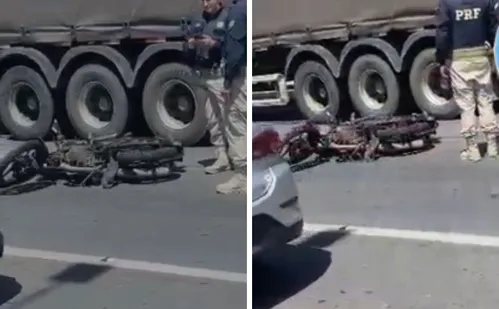 
          Imagem ilustrativa da imagem Motociclista morre em acidente com carreta na BR-101 em Linhares
          