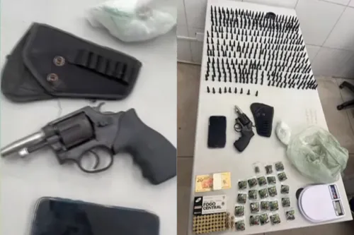 
          Imagem ilustrativa da imagem PM prende dois suspeitos e um foragido no Ibura; drogas e armas são apreendidas
          