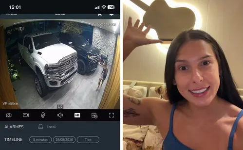 
          Imagem ilustrativa da imagem VÍDEO | Ana Castela leva susto ao encontrar gambá na garagem de casa e sai correndo
          