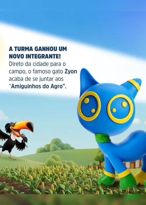 
          Imagem ilustrativa da imagem Amiguinhos do Agro lança livro infantil com novo personagem
          
