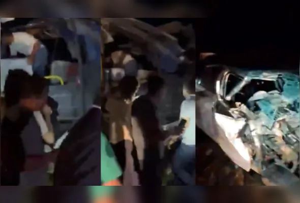 Imagem ilustrativa da imagem Acidente entre ônibus universitário e carro deixa feridos em Lagoa de Itaenga