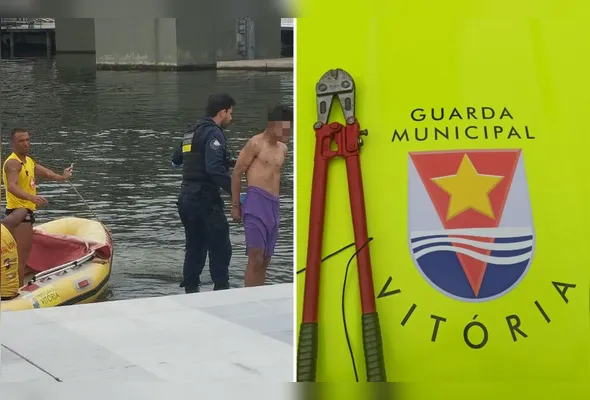 Adolescente se joga no mar ao tentar fugir após furto de bicicleta