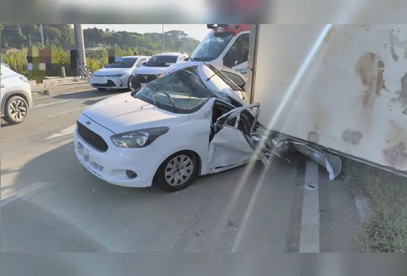 Uma das vítimas morreu no local