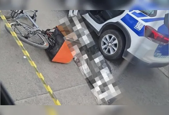 Imagem ilustrativa da imagem Ciclista morre em colisão com viatura da PMPE na Av. Mascarenhas de Morais