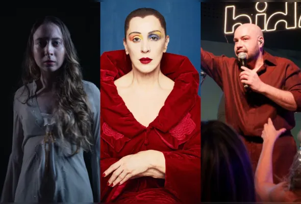 "A Gaivota", no Teatro Hermilo Borba Filho; "Tarsila, A Brasileira", no Centro de Convenções; Tiago Abravanel no Hidden Recife
