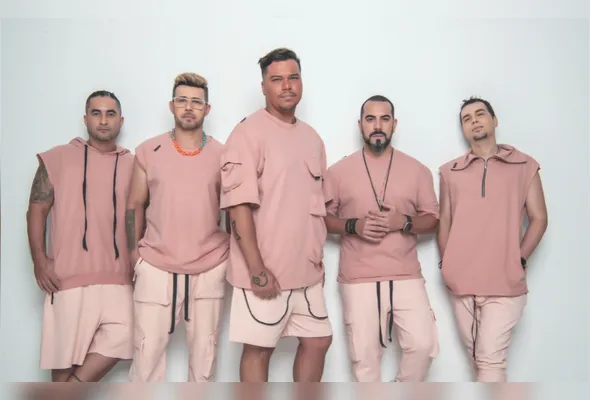 Sorriso Maroto  faz show da turnê “Sorriso Eu Gosto no Pagode” sábado (19), às 17 horas, na Praça do Papa