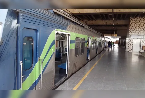 Imagem ilustrativa da imagem Falha elétrica paralisa Linha Sul do Metrô do Recife neste feriado de 12 de outubro