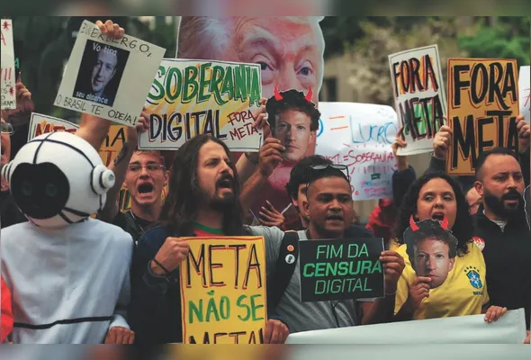 Imagem ilustrativa da imagem Conselho aponta falta de transparência da Meta durante eleição no Brasil