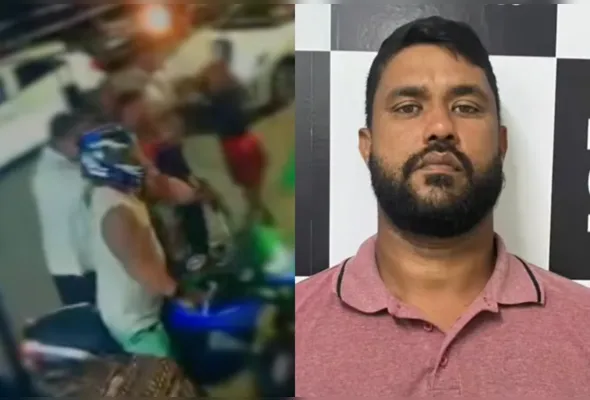 Imagem ilustrativa da imagem Homem é preso após atirar 11 vezes contra policial civil  durante briga de trânsito