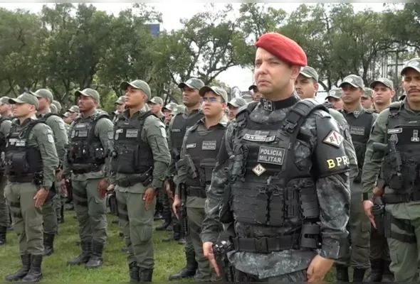 Imagem ilustrativa da imagem Eleições terão reforço de 1,8 mil PMs no interior de Pernambuco
