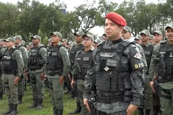 Imagem ilustrativa da imagem Eleições terão reforço de 1,8 mil PMs no interior de Pernambuco