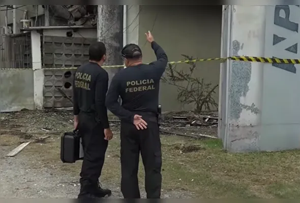 Polícia Federal já iniciou perícia no local