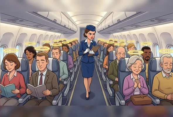 Imagem ilustrativa da imagem Passageiro indisciplinado em voo poderá ser suspenso e pagar multa de até R$ 17 mil
