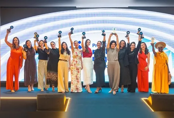 VENCEDORAS DA ETAPA ESTADUAL do Prêmio Sebrae Mulher de Negócios nos primeiros, segundos e terceiros lugares das cinco categorias