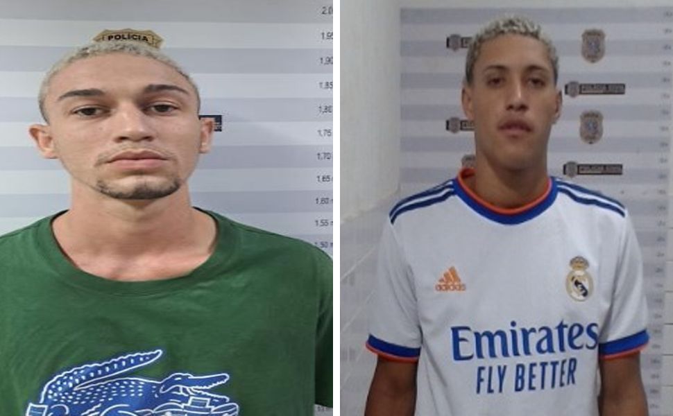 Arthur (esquerda) e Gabriel (direita) foram os autores dos disparos. Os dois foram assassinados meses após o crime.