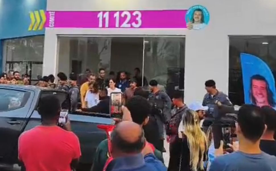 A ação ocorreu em um comitê eleitoral do canditado, localizado no bairro Boa Vista, em São Mateus