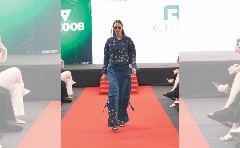 Coleção Urban Street, da Recklusa, aposta em jeans com ilhoses, bolsos, recortes e aplicações