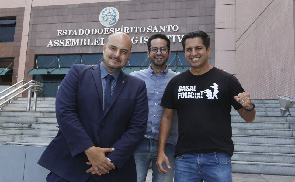 Dárcio Bracarense, Vitor Louzada e Thiago do Casal policial
estão entre os estreantes na Assembleia Legislativa