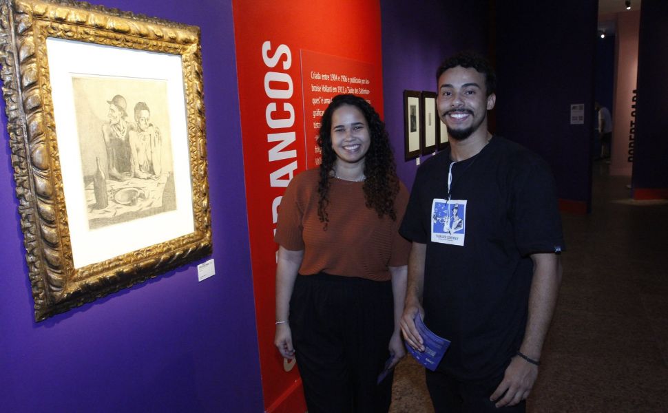 Daniel Miranda de Souza, 25 anos, estudante de pós-graduação de Direito, e Clarice Souza Louzada, 23 anos