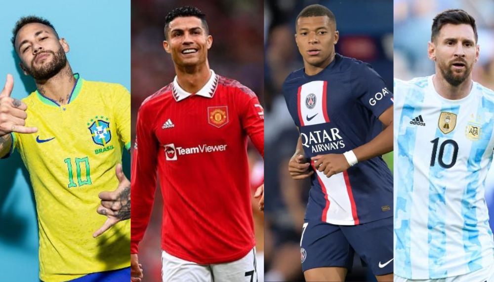 Proposta de time árabe faria Cristiano Ronaldo ganhar mais que o dobro de  Neymar e Mbappé e o triplo de Messi