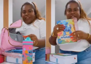 Imagem ilustrativa da imagem VÍDEO | Jojo Todynho mostra seu kit escolar com lancheira e cadernos da Disney