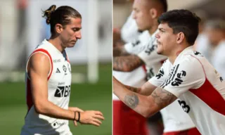 Imagem ilustrativa da imagem ENQUETE | Filipe Luís ou Ayrton Lucas: quem deve ser o titular do Flamengo?