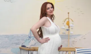 Imagem ilustrativa da imagem Lindsay Lohan dá à luz o seu primeiro filho