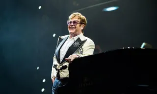 Imagem ilustrativa da imagem Show de Elton John na Suécia encerra sua vida nos palcos neste sábado