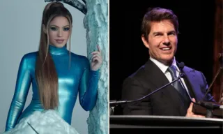Imagem ilustrativa da imagem Shakira implorou para Tom Cruise parar de flertar com ela após encontro