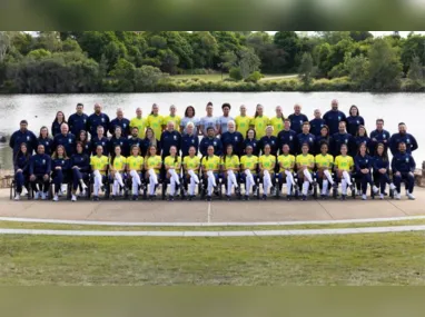 Imagem ilustrativa da imagem Em meio a treinos, seleção feminina faz foto oficial da Copa do Mundo