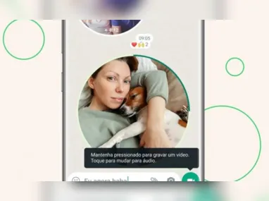 Imagem ilustrativa da imagem WhatsApp lança mensagem por vídeo similar a áudio